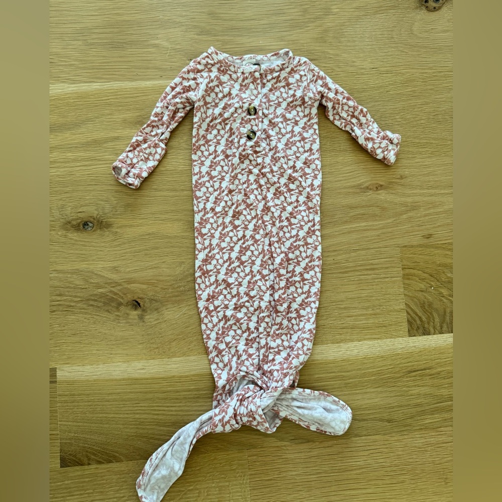 Lou Lou and company newborn gown